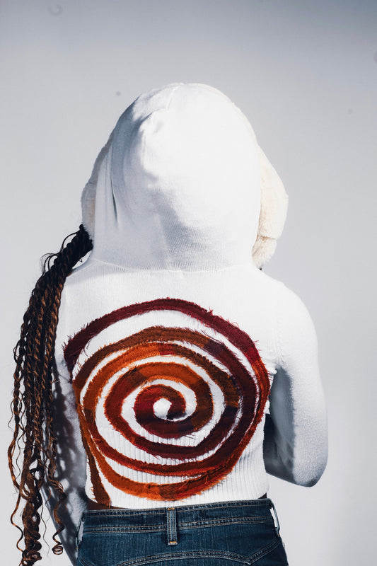 Swirl Zip-Up